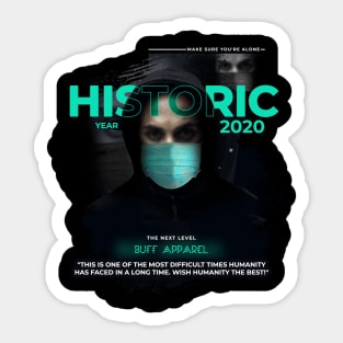 Historic Year 2020 Sticker